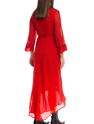 Червона сукня GANNI : фото 4 - Invogue